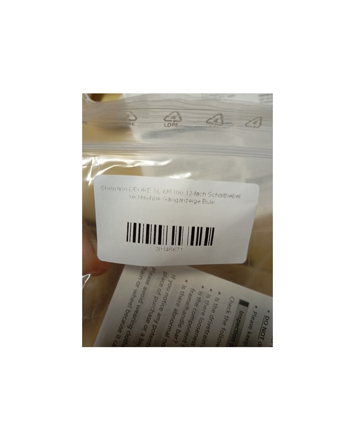 Comando Cambio MTB 12vel Shimano Deore Sl-m6100