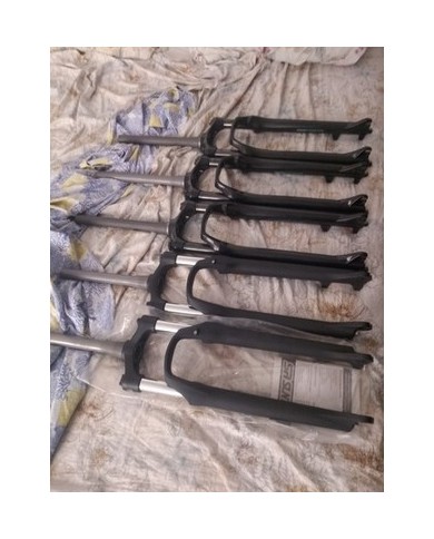 Numero 5 Forcelle MTB Quick Release Tapered Coniche Suntour E RST Escursione...