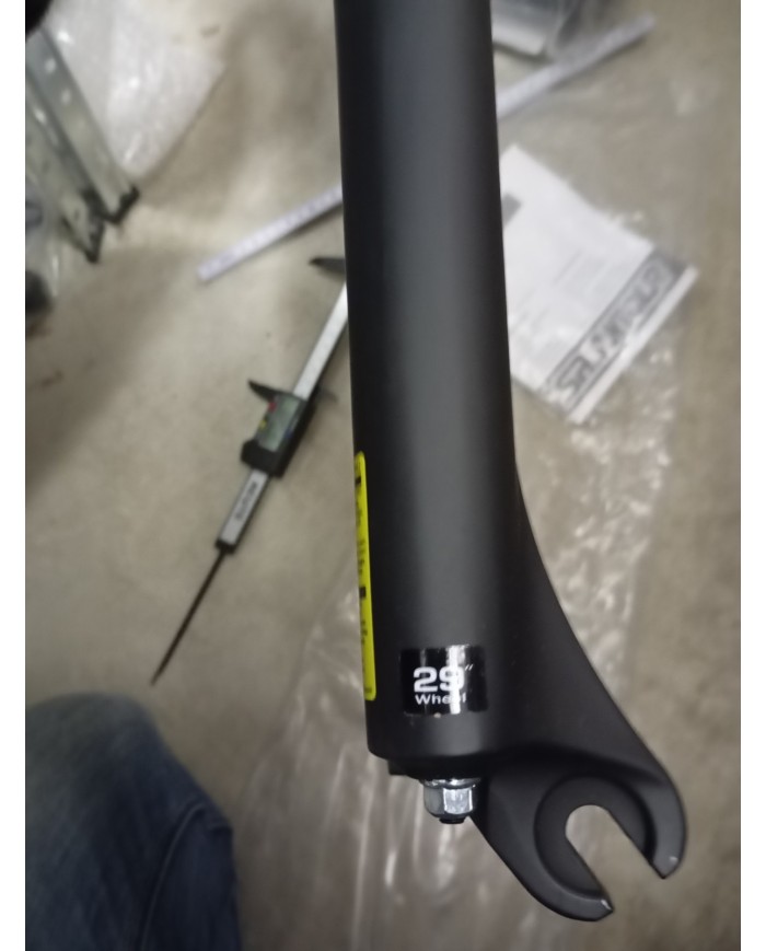 Forcella MTB 29 Canotto Conico Attacco Ruota Sgancio Rapido Suntour A Molla...