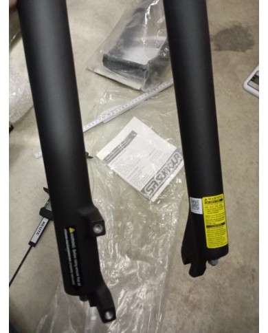 Forcella MTB 29 Canotto Conico Attacco Ruota Sgancio Rapido Suntour A Molla...