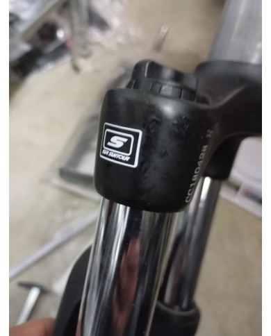 Forcella MTB 29 Canotto Conico Attacco Ruota Sgancio Rapido Suntour A Molla...