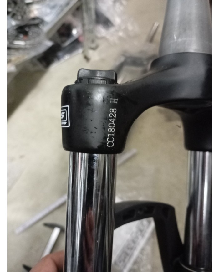 Forcella MTB 29 Canotto Conico Attacco Ruota Sgancio Rapido Suntour A Molla...