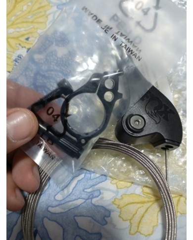 comando 2 posizioni FOX remote lever 2 position a Un Filo compreso collarino