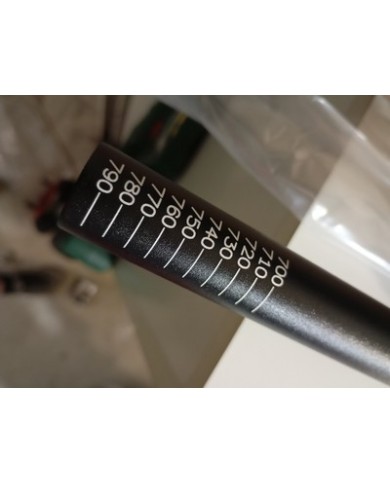 Manubrio MTB Diam 35mm Lungh 800mm Rise 30mm Renthal Fatbar In Alluminio