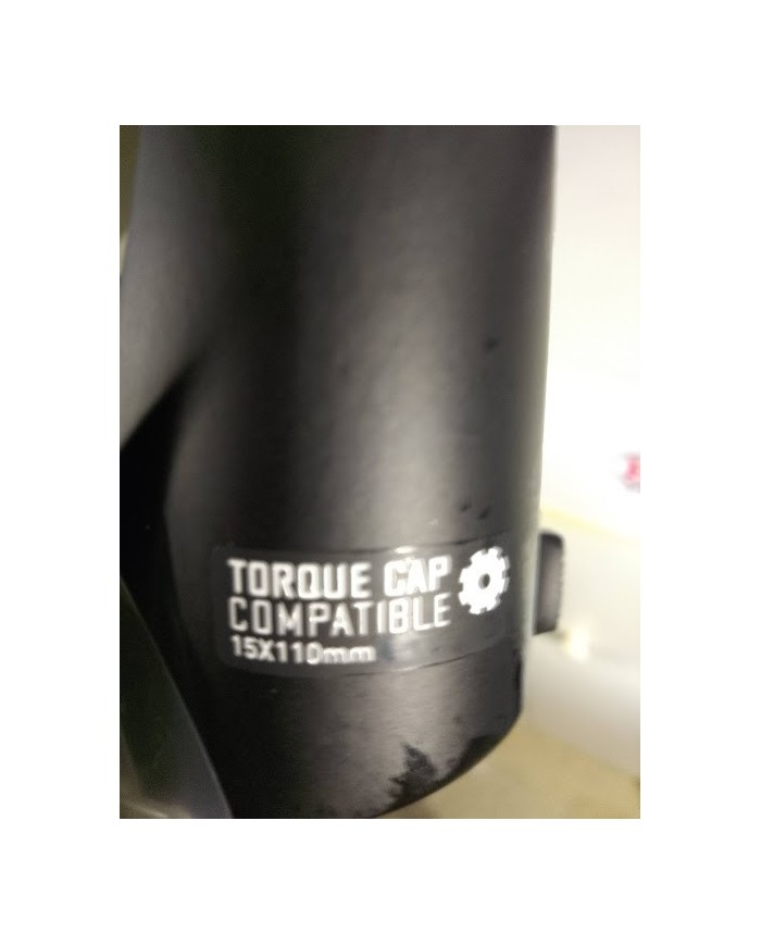 forcella mtb rockshox reba 100mm 29 15x110 remote nuova , manettino escluso