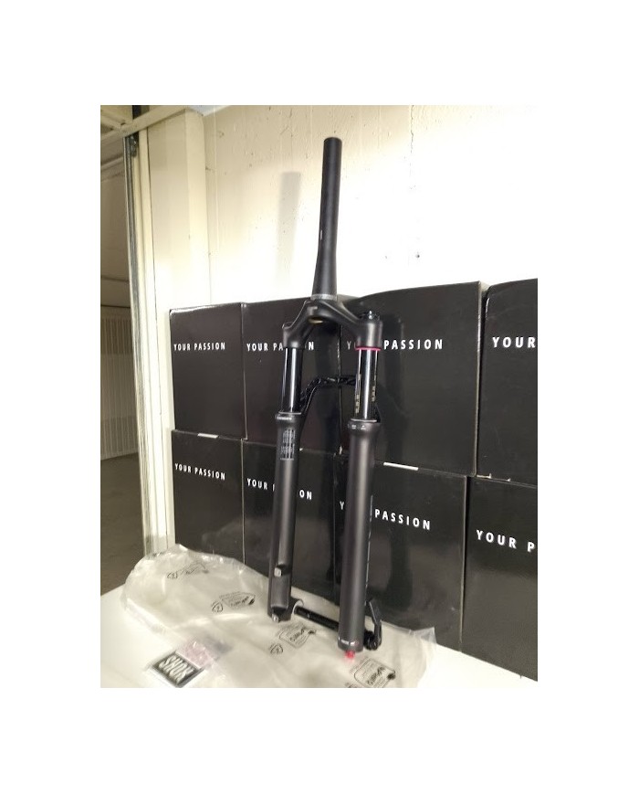 forcella mtb rockshox reba 100mm 29 15x110 remote nuova , manettino escluso
