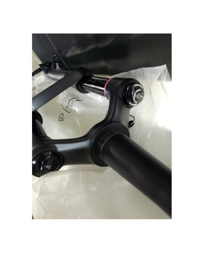 forcella mtb rockshox reba 100mm 29 15x110 remote nuova , manettino escluso