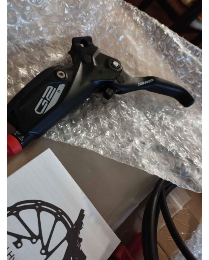 Freno Posteriore MTB Nuovo SRAM G2 R Lungh Tubo Olio 175cm no collarino standard