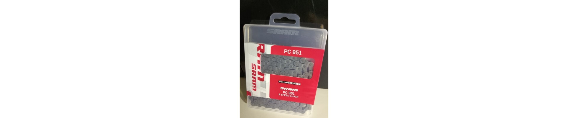 catena mtb 9 vel sram pc 951 114maglie più quick link