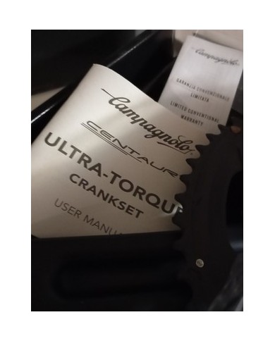 Campagnolo Centaur Black Ultra Torque Guarnitura 2x11v 50-34 Pedivelle 175mm