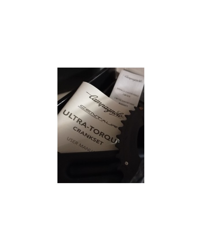 Campagnolo Centaur Black Ultra Torque Guarnitura 2x11v 50-34 Pedivelle 175mm