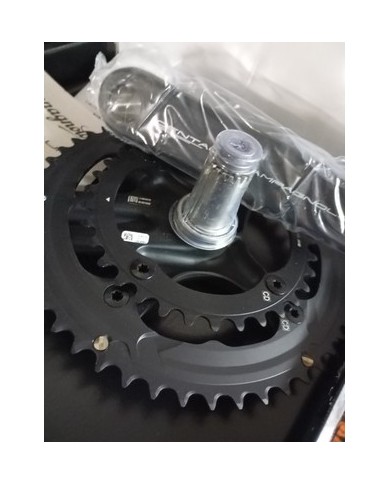 Campagnolo Centaur Black Ultra Torque Guarnitura 2x11v 50-34 Pedivelle 175mm