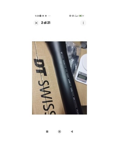 forcella DT SWISS F 535 ONE - 27.5 boost 15x110mm escurs. 160MM - 44MM OFFSET...