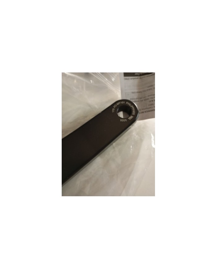 guarnitura mtb a perno quadro nuova tripla shimano fc-mt101 corone 22-30-40pedi