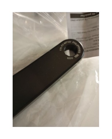 guarnitura mtb a perno quadro nuova tripla shimano fc-mt101 corone 22-30-40pedi