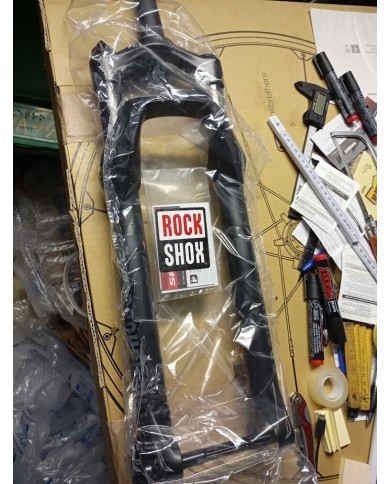 forcella mtb rockshox recon silver 29 rl 100mm boost 15x110 42mm offset conica