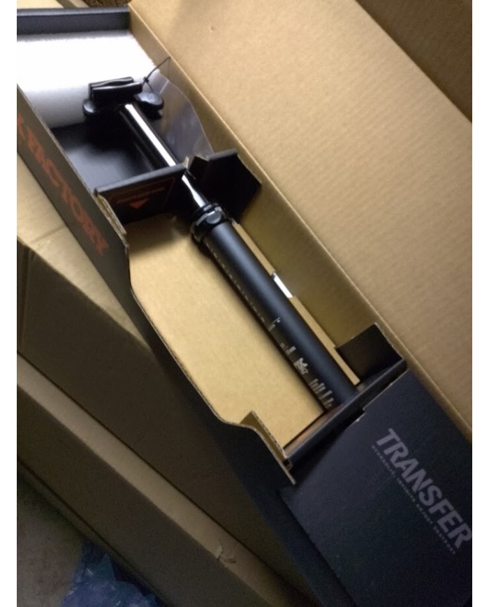 reggisella telescopico mtb diam 30,9 esc 125mm fox nuovo escluso manettino