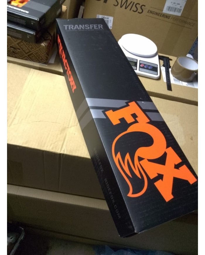 reggisella telescopico mtb diam 30,9 esc 125mm fox nuovo escluso manettino