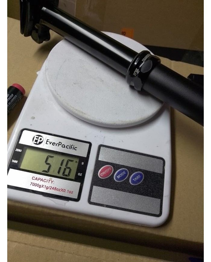 reggisella telescopico mtb diam 30,9 esc 125mm fox nuovo escluso manettino