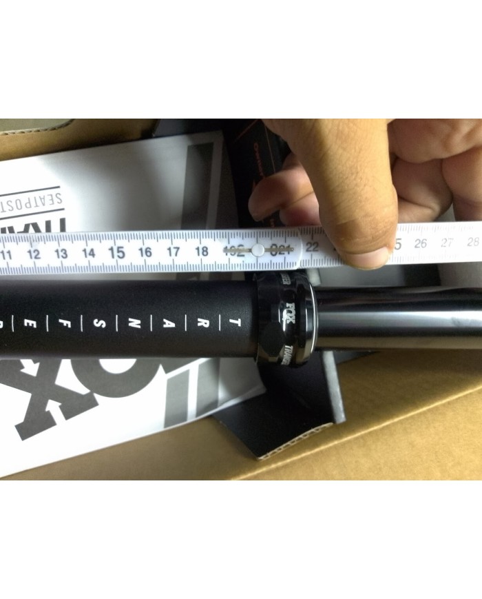 reggisella telescopico mtb diam 30,9 esc 125mm fox nuovo escluso manettino