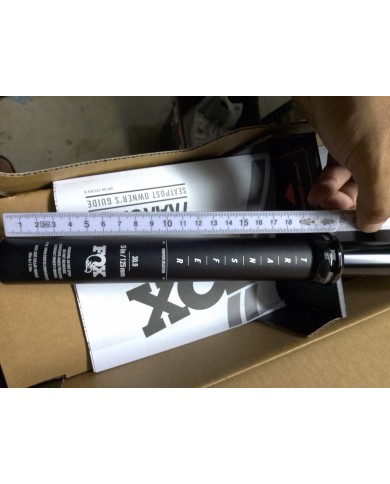 reggisella telescopico mtb diam 30,9 esc 125mm fox nuovo escluso manettino