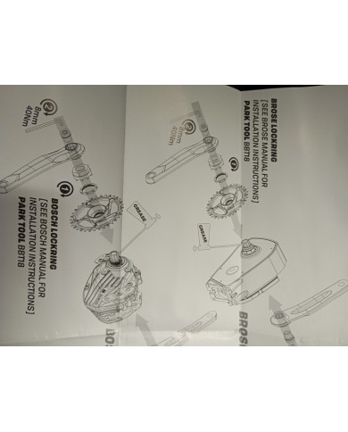 Pedivelle Per E-bike Bosch Gen4 165mm