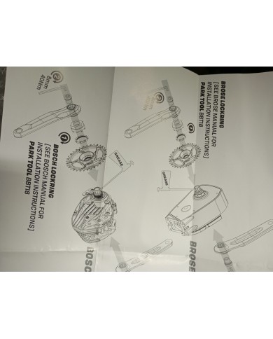 Pedivelle Per E-bike Bosch Gen4 165mm