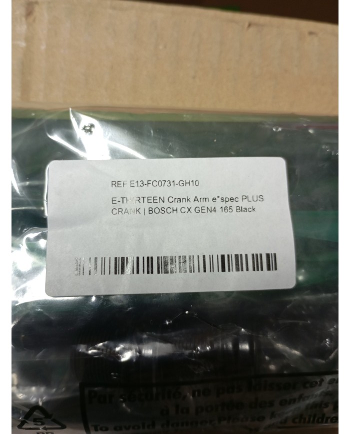 Pedivelle Per E-bike Bosch Gen4 165mm