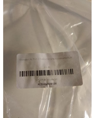 Shimano Cassetta ALTUS CS-HG201 a 9 velocità 11-36 new