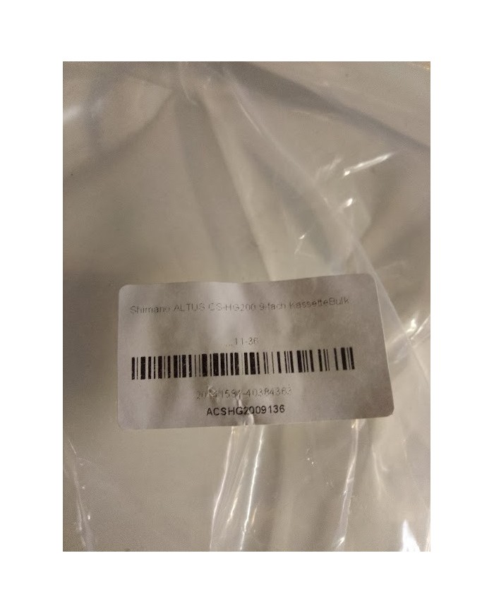 Shimano Cassetta ALTUS CS-HG201 a 9 velocità 11-36 new