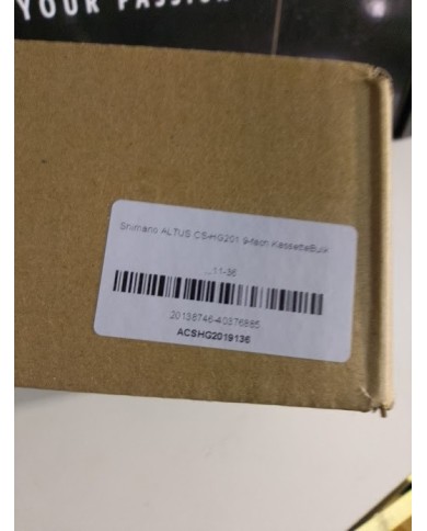 Shimano Cassetta ALTUS CS-HG201 a 9 velocità 11-36 new