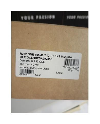 Ammortizzatore MTB nuovo 165x40 attacco trunnion dt swiss r232 per remoto 