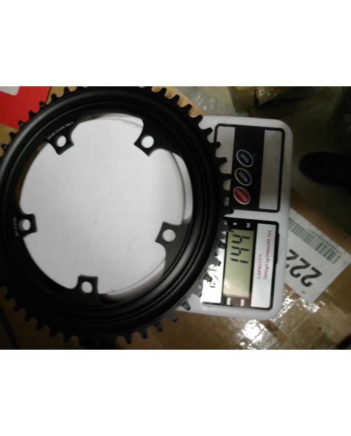 Corona per bici da corsa nuova 11 vel girobull 130 a 5 fori SRAM x-sync 52 denti