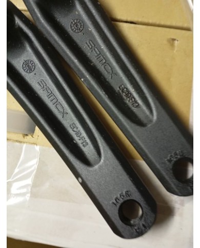 Coppia di pedivelle per e-bike samox 165mm per brose isis