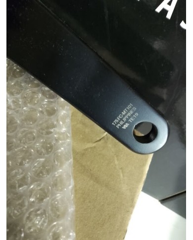 shimano FC-MT101 Manovella quadrata 3x9 velocità 40-30-22 175mm