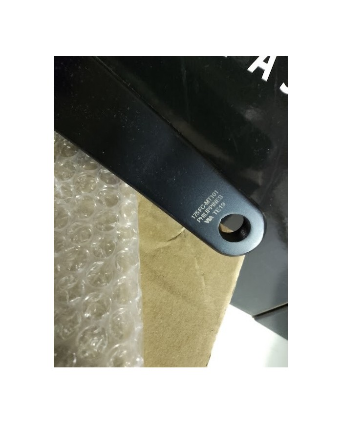 shimano FC-MT101 Manovella quadrata 3x9 velocità 40-30-22 175mm