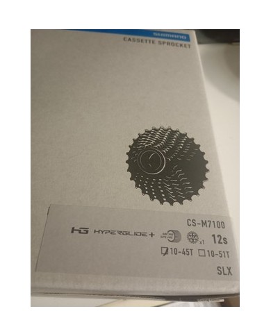 Cassetta MTB 12 Vel Per Corpetto Microspline 12 Vel 10-45 Shimano Slx Cs-m7100