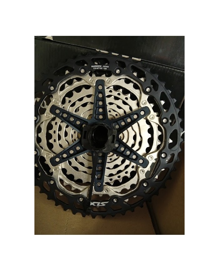 Shimano SLX CS-M7100 Cassetta Pignoni, 12 Velocità, 10-51 Denti corp Microspline