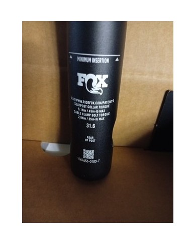 Fox Racing Shox Reggisella Transfer SL Performance Elite 31,6 Vario 150mm