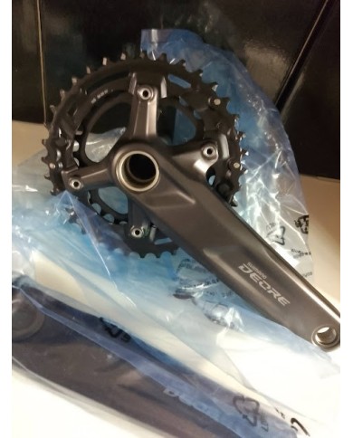 Shimano Guarnitura mtb doppa Deore FC-M4100-2 10V nuova Denti : 26/36