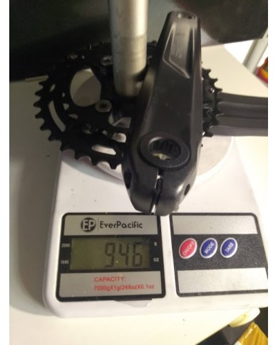 Shimano Guarnitura mtb doppa Deore FC-M4100-2 10V nuova Denti : 26/36