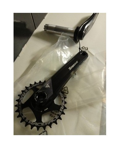 Guarnitura MTB nuova raceface perno 30mm lungo 116mm corona 28t pedivelle 175mm