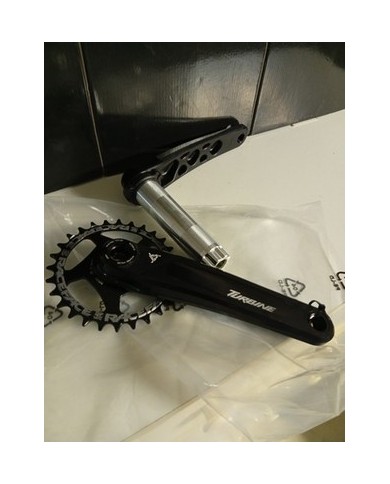 Guarnitura MTB nuova raceface perno 30mm lungo 116mm corona 28t pedivelle 175mm