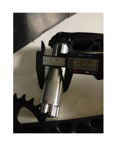 Guarnitura MTB nuova raceface perno 30mm lungo 116mm corona 28t pedivelle 175mm