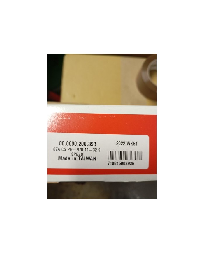 SRAM PG 970 PowerGlide PG970 MTB Cassetta 9 Speed - 11-32. Monta su corpetto...