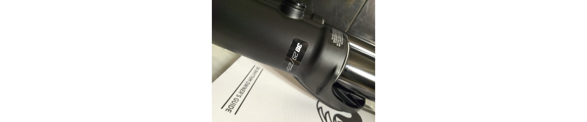 Forcella mtb nuova 29 boost Fox 38 180mm rhythm 15x110mm offset 44mm