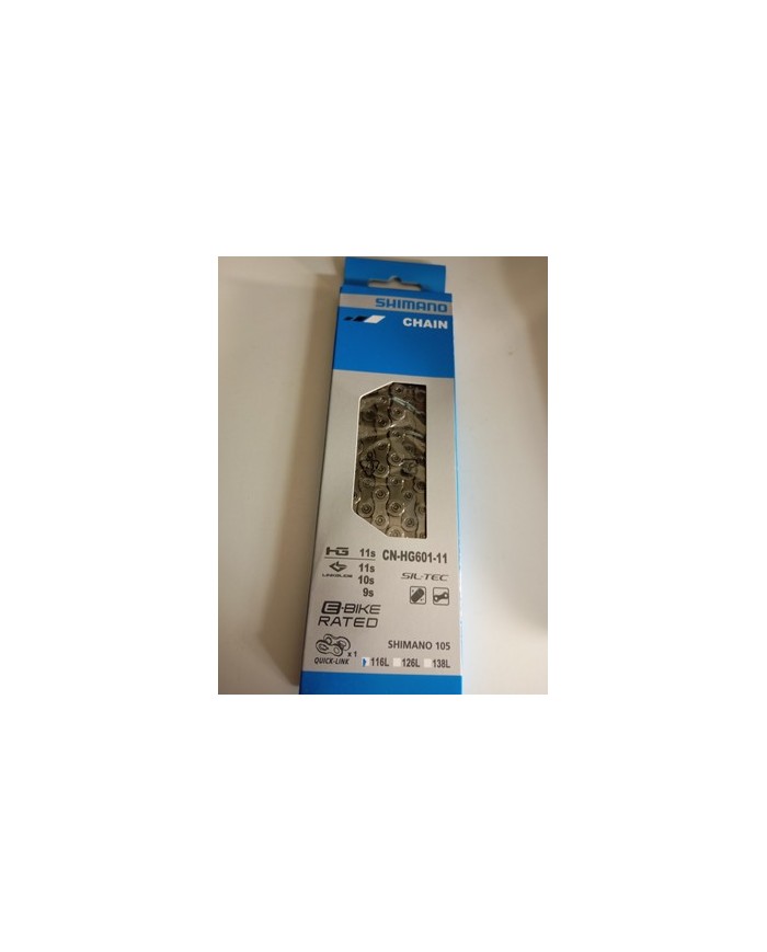 Shimano Bicicletta Catena CN-HG601-11 116 Arti Quick Link 11-Fach