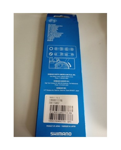 Shimano Bicicletta Catena CN-HG601-11 116 Arti Quick Link 11-Fach