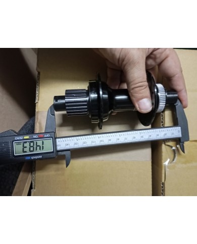 Coppia di mozzi mtb boost 15x110 12x148 a 32 fori per freno centerlock corpetto