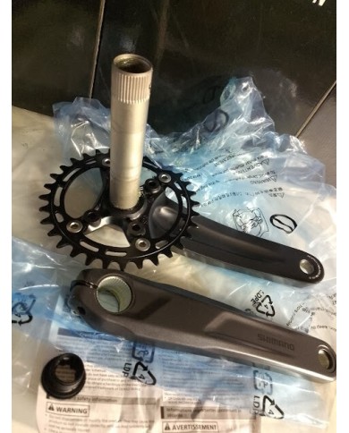 Shimano FC-MT511 guarnitura 1x12 velocità 32 denti pedivelle 175mm